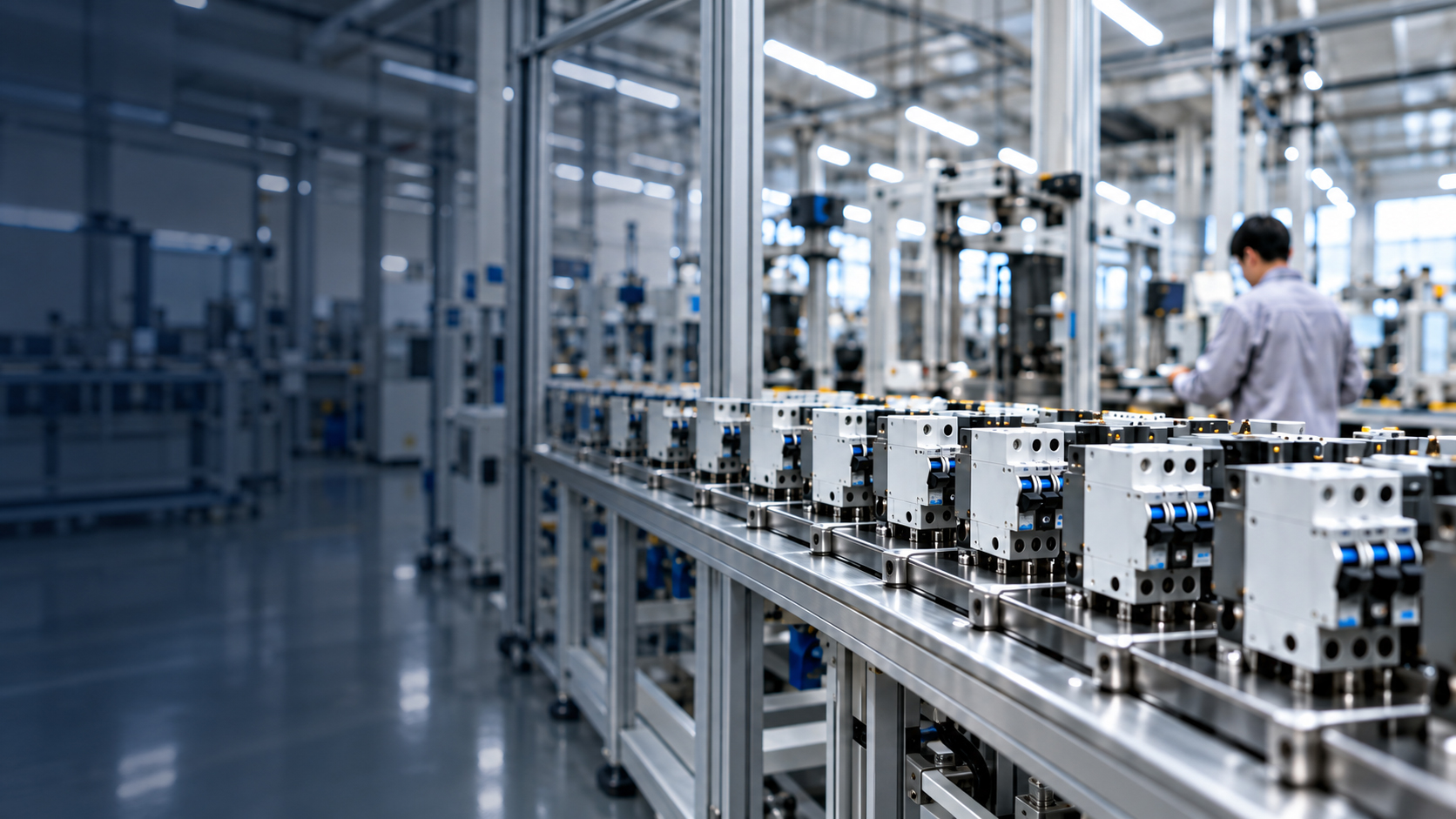 Super Electric factory production line