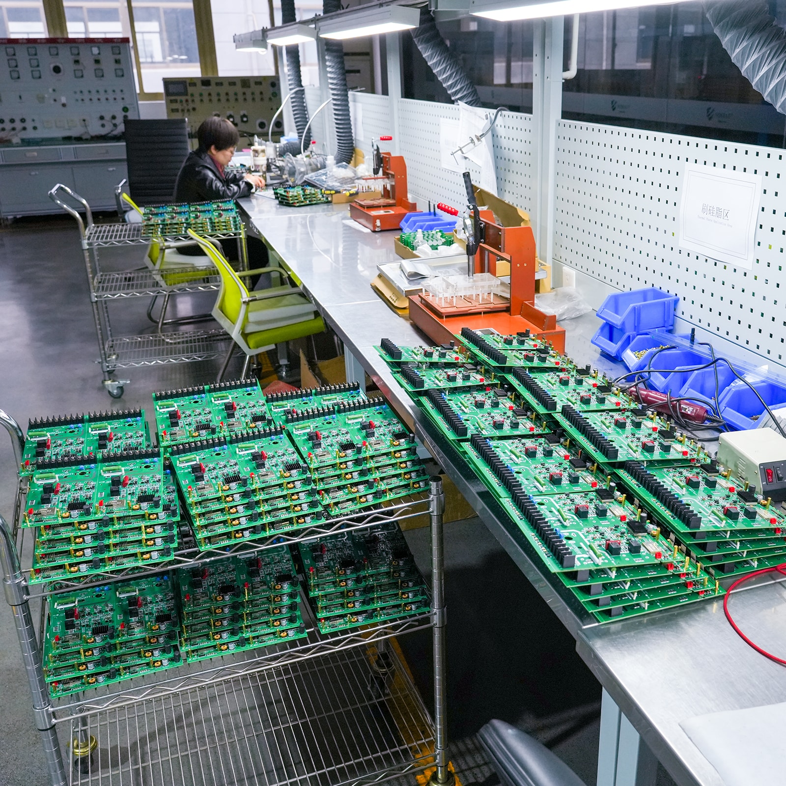 In-process product acceptance